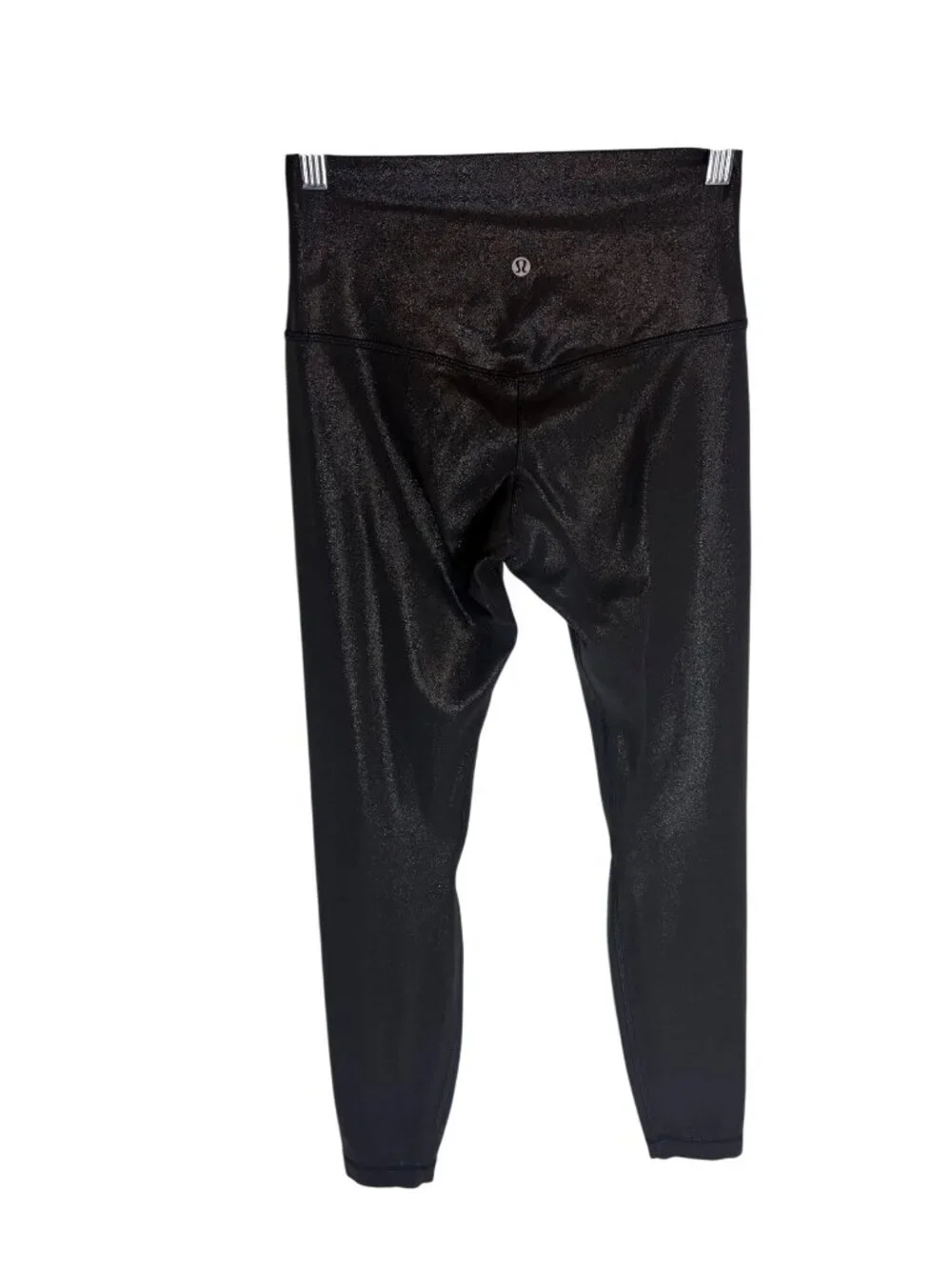 Lululemon Align High-Rise Pant Full Length Shine Foil Print Black-sz 6